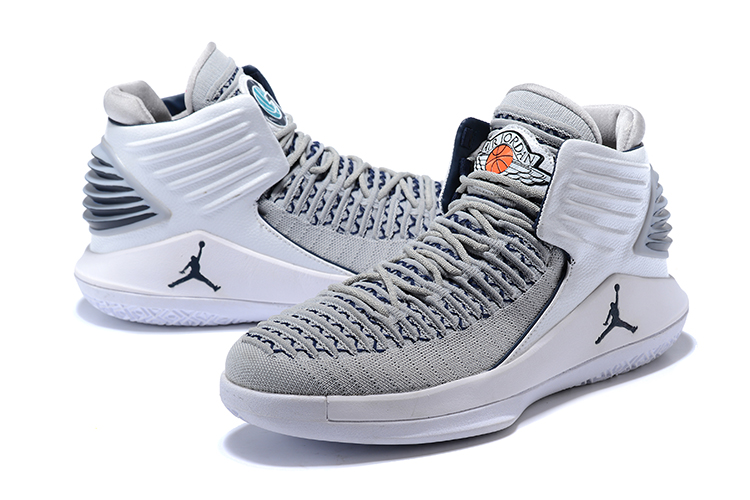 2017 Men Jordan 32 Grey White Shoes